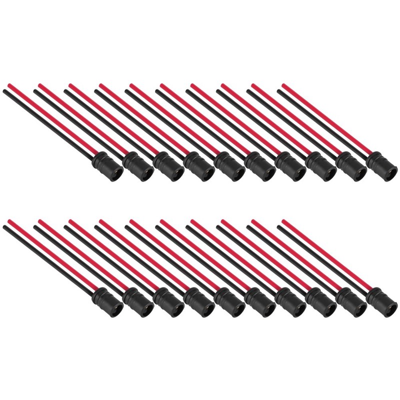 T10 W5W Fassung,Bulb Socket Holder,20pcs T10 W5W Light Bulb Extension