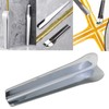Heyous 2PCS Silver Stainless Steel Double Ended Caulking Tools Cement