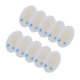 Healvian Anti-slip Gel Heel Inserts for Women 10 Pcs Back Heel Pads Comfortable Foot Care Blisters Prevention