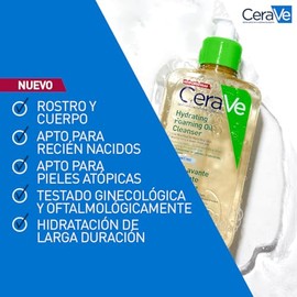 CeraVe - Aceite limpiador hidratante para piel normal a seca 473 ml
