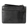 BRAUN BÜFFEL Capri Leather Credit Card Holder 12 cm, black,