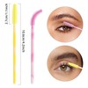 Disposable Silicone Eyelash Mascara Brushes Wands Applicator Eyebrow Brush Makeup