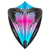 RED DRAGON Peter Wright Snakebite Hardcore Freestyle Dart Flights, Pink