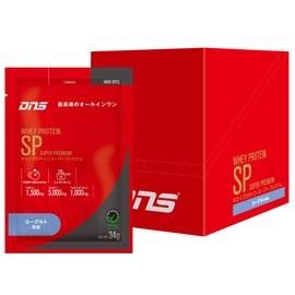 DNS SP Whey Protein, Yogurt Flavor, 1.2 oz (34 g) x 10 Bags, Made in Japan, HMB, Glutamine, Arginine, Citrulline, All in One Short, For Muscle Training, Drink in Water, Individual Packaging, Trial