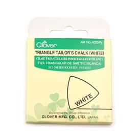 Clover 432/W Triangle Tailors Chalk, White