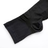 MediQttO for Men Compression Night Socks (BK-Black, M)