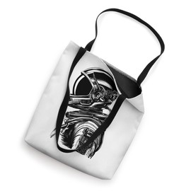 Retro Astronaut Space Galaxy Vintage Sci-Fi Tee Tote Bag