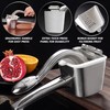 Stainless Steel Lemon Squeezer, Heavy-Duty Orange Juicer, Durable Hand Press