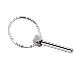 4/6Pcs Stainless Steel 316 Lynch Pin Fastener, Heavy Duty Marine Tractor Linch Pin Clips Shaft Locking Pin for Boat Kayak Canoe Trailer Tractor Trolley Hors (Diameter 3/16", 4.5MM, 4)