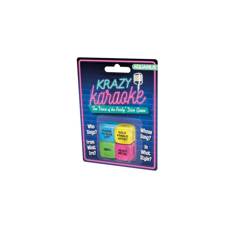 ICUP Krazy Karaoke Dice Set