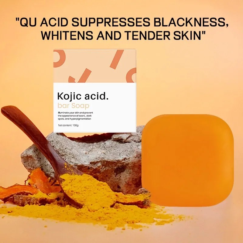 Jabón 3d Con Ácido Kójico Y Cúrcuma Hecho A Mano,