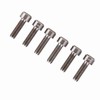 6pcs set M5*16mm Titanium Alloy Bike Fixed Stem Bolts For