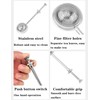 Powdered Sugar Shaker Duster, Flour Sifter for Baking, Baker's Dusting