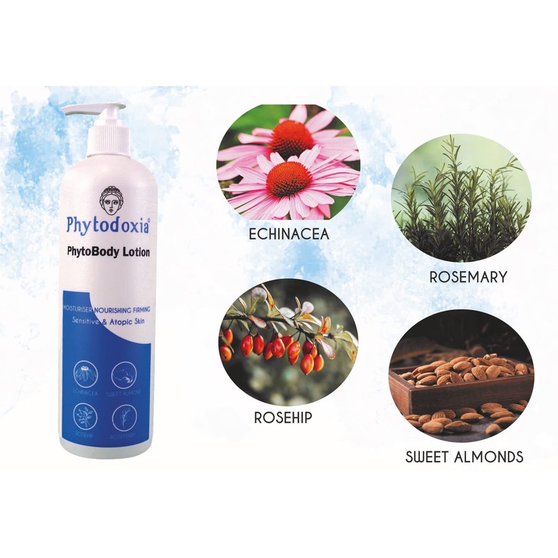 PhytoBody Lotion 500ml Body Lotion with Natural Sun Hat Almonds