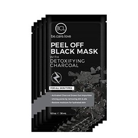 BCL Peel Off Black Mask with Clarifying Charcoal Pack of 5