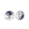 sourcing map Hex Lock Nuts - M6 x 1mm 316