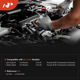 A-Premium Transmission Mount Compatible with Hyundai Elantra 2019 2020, 2.0L, Automatic Transmission, Korean Built