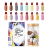 + Set De 16 Piezas De Lápiz Labial, Mini Lápiz