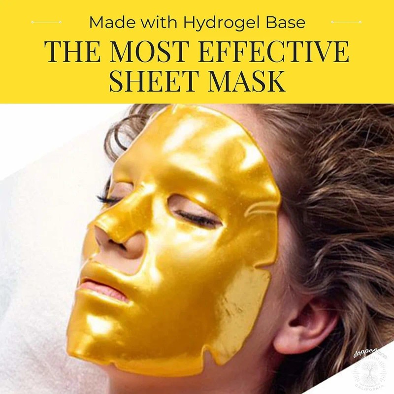 Oro Hoja Mascarilla - Hidratante Facial Mascarillas De Belle