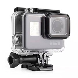 IWASHI Hero7/Hero6/Hero 5 Black (2018) Waterproof Case for GoPro Accessories Dive Housing for Go Pro HERO 7/6/5 Black (2018) Action Camera Waterproof Dustproof Protective Housing for 45m Deep Diving