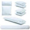aqua-textil Soft Touch Pillow 40 x 80 cm, Microfibre Neck