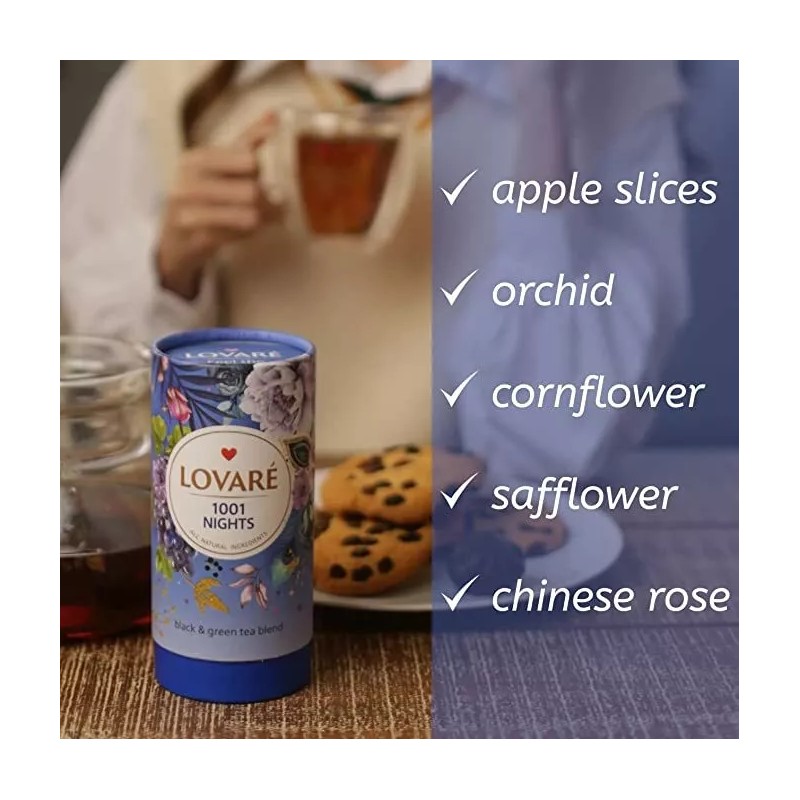 LOVARE 1001 Nights Tea - Tube 80g