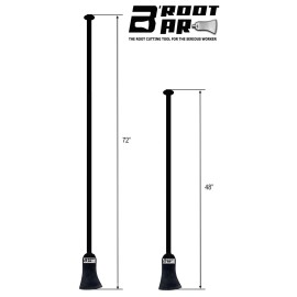 B'ROOT BAR - Root Cutting Tool, Vertical Axe, 48-Inch