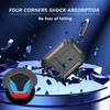 RFUNGUANGO for AirPods Pro Case Cover with Cleaner Kit, Military