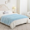 FY FIBER HOUSE Fleece Cuddly Blankets with Snake Line, Extra