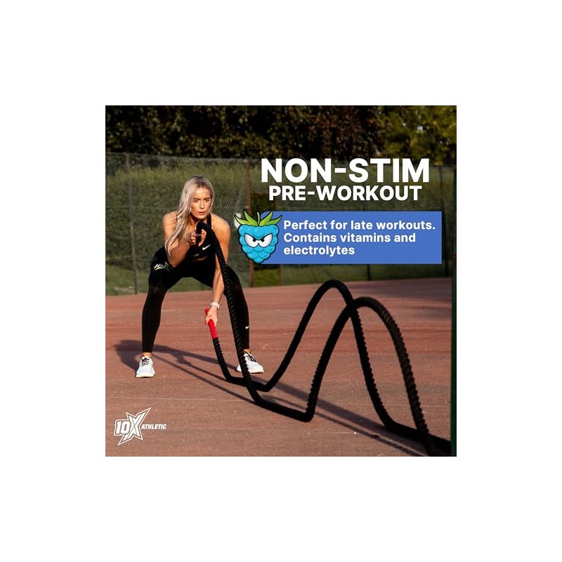Non Stim Pre Workout Powder No Caffeine Beta Alanine Creatine
