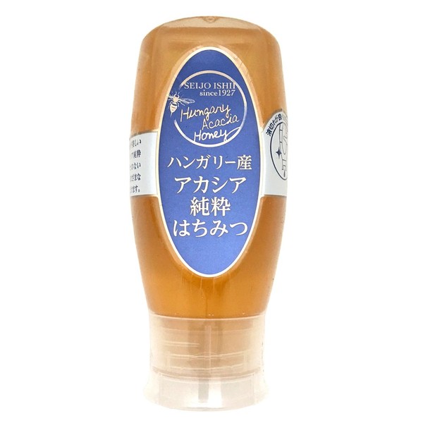 Seijo Ishii Pure Hungarian Acacia Honey, 17.6 oz (500 g)