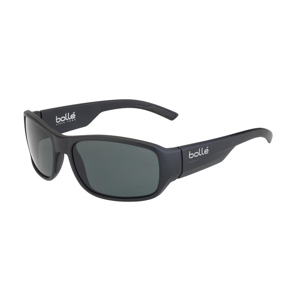 Bolle Heron Matte Black 12379 Sunglasses TNS B-20.3 Lens Medium Thermogrip