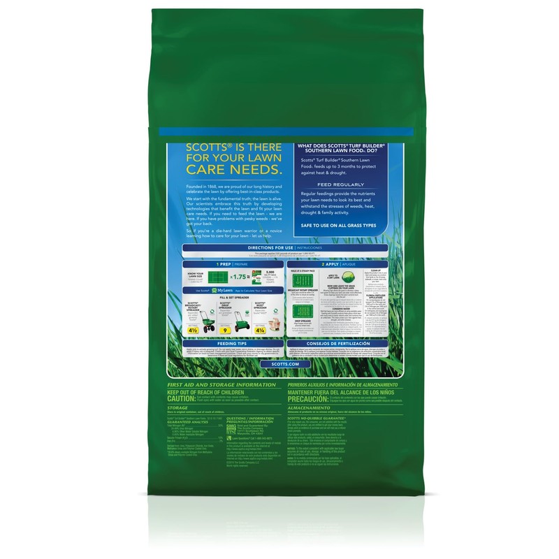 Scotts Turf Builder Southern Lawn FoodFL, Fertilizer for Any Grass