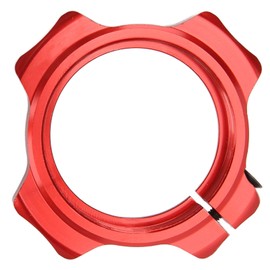 28.99mm Bicycle Crank Alloy Bottom Bracket Adjuster Bike Alloy Bottom Bracket Preload Adjuster Kit for DUB Bike Crank Upgrade Parts(red)