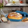 Fijxzct Premium Enameled Cast Iron Dutch Oven for Bread Baking