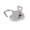 Wendin 1 Pieces Height Polished Heart Shaped Padlock & Skeleton