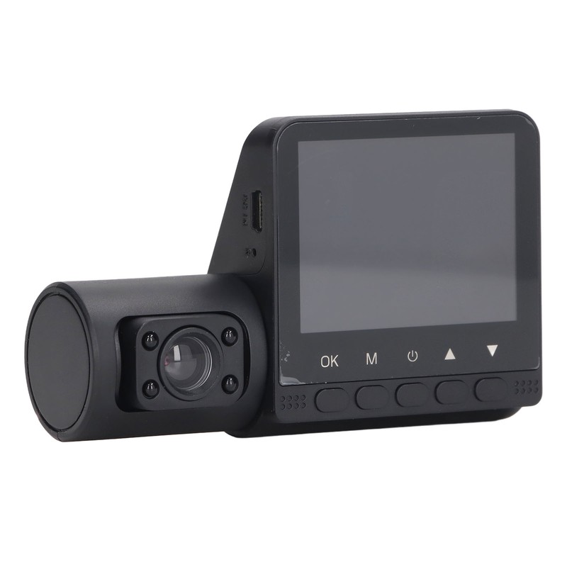 2.4 Inch Screen Dashcam 3 Way HD 1080P Three Lens
