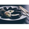 BambooMN Sushi Making Kit Rolling Mats, Rice Paddle, Spreader, Sauce