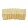 LADE 10Pcs Bamboo Reeds Strength 2.5 for Alto bE Sax