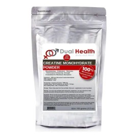 Creatina Monohidrato 100 G Polvo Micronizado Dual Health                                                                                              