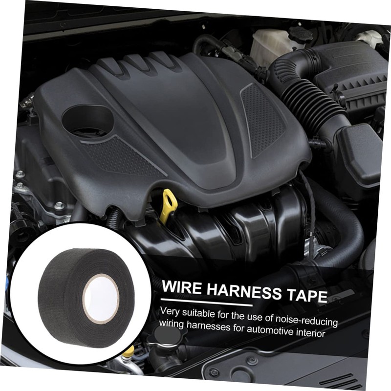 Mobestech Insulated Wiring Harness Tape Heat Shrink Tape 15m Roll