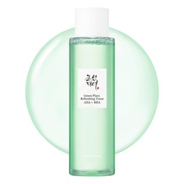 Beauty of Joseon Green Plum AHA BHA Toner Refreshing Facial Essence Moisturizer Mild Exfoliating Salicylic Acid for All Skin Types, Korean Skin Care  