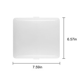 S97014094 Bathroom Vent Fan Light Lens Cover Replacement Part Fit for Nutone Broan Bathroom Fan, Replacement for S97014094 S97013662 Fan Cover Grille Light Lens Cover (2 Pack)