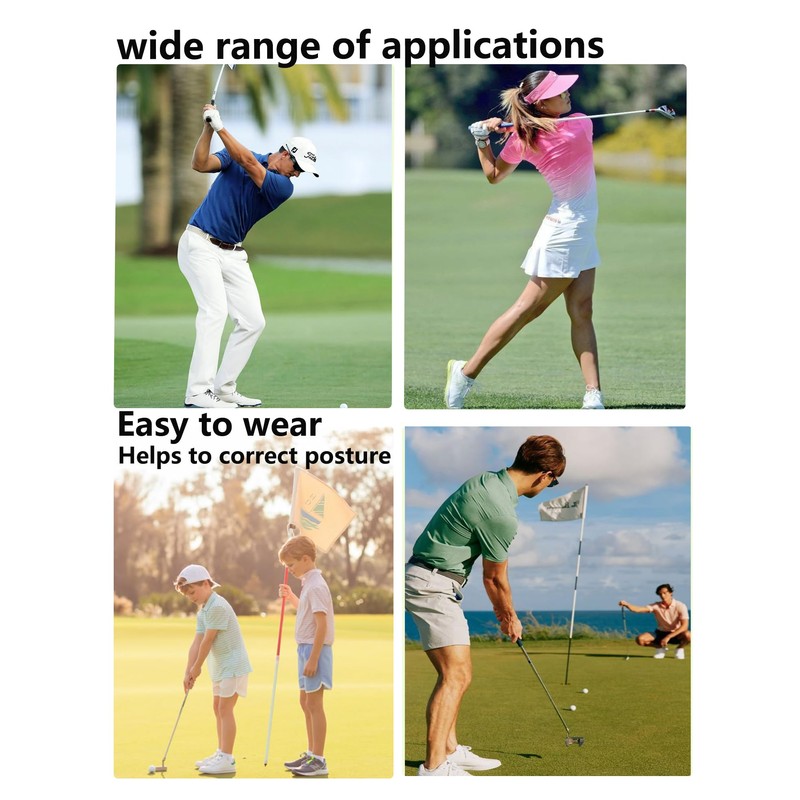YounBeauty Golf Swing Arm Connection Band, Training Aid for Golf