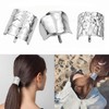 THJOPOKEEL 3 Pcs Hair Cuffs Ponytail Holder, Ponytail Cuff Tail