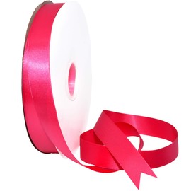 Morex Ribbon 08822/00-176 Double Face Satin Ribbon 7/8" X 100 YD Virtual Rose Ribbon for Gift Wrapping, Birthday Gift Cards, Satin Dress for Women, Silk Ribbons for Crafts, Wedding Gifts for Couple
