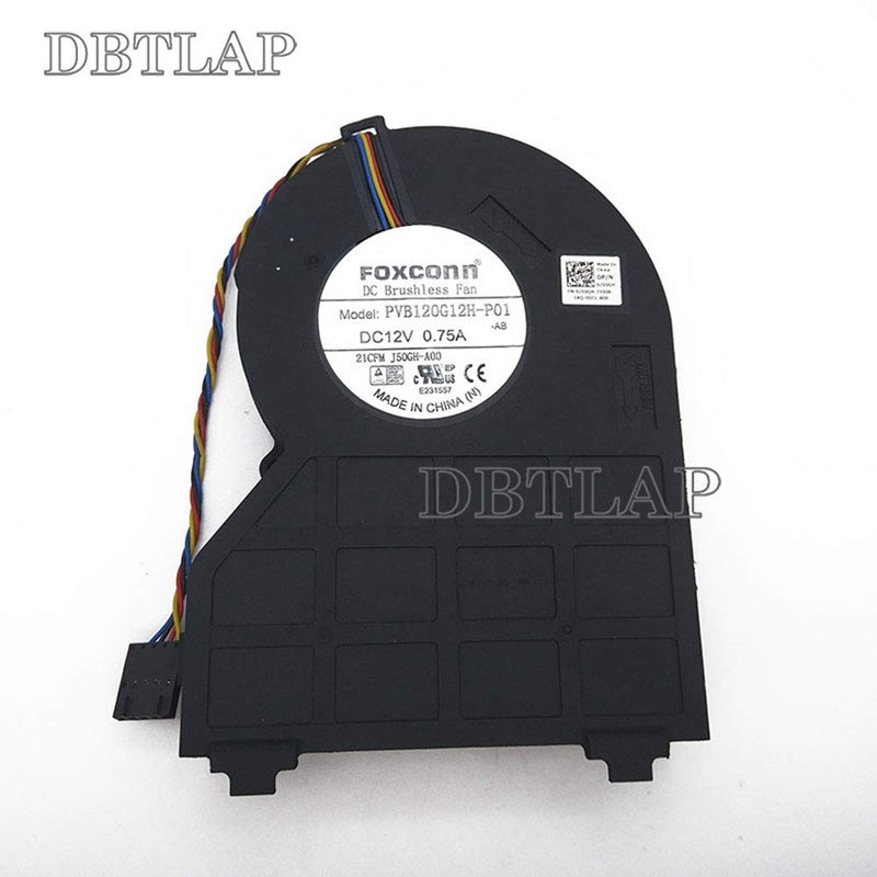 DBTLAP Foxconn PVB120G12H-P01 J50GH-A00 J50GH 0J50GH 12V 0.75 4Wire for