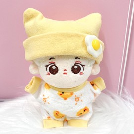 Manpuku Baby Romper Sewing Clothes, Hat & Romper Set, For Chicks, 3.9 inches (10 cm), Sewing Clothes, Kigurumi, Accessories, Geek Search, Doll, Mascot, Kpopdoll Costume