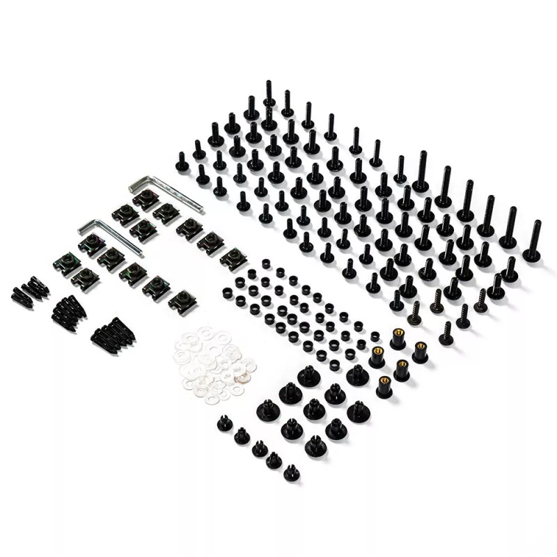 Sportfairings Black Fairing Bolt Kit Screws For Kawasaki Ninja ZX14R