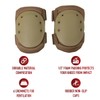 Rothco Tactical Protective Knee Pads, Coyote Brown